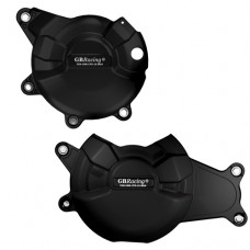 GB Racing Secondary Engine Cover Set for Yamaha FZ-07/MT07, Tracer 700, XSR700, and Tenere 700